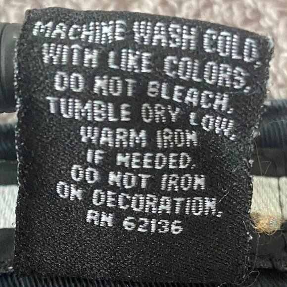 Guess Y2K Black Low Rise Bootcut Jeans size 27 - Picture 10 of 11